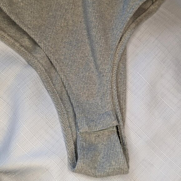 Promesa Flounce Cami Linen Rayon Cotton Bodysuit - Picture 10 of 13